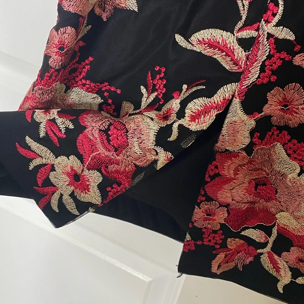 White House Black Market 0 Floral Dress - Picture 6 of 9